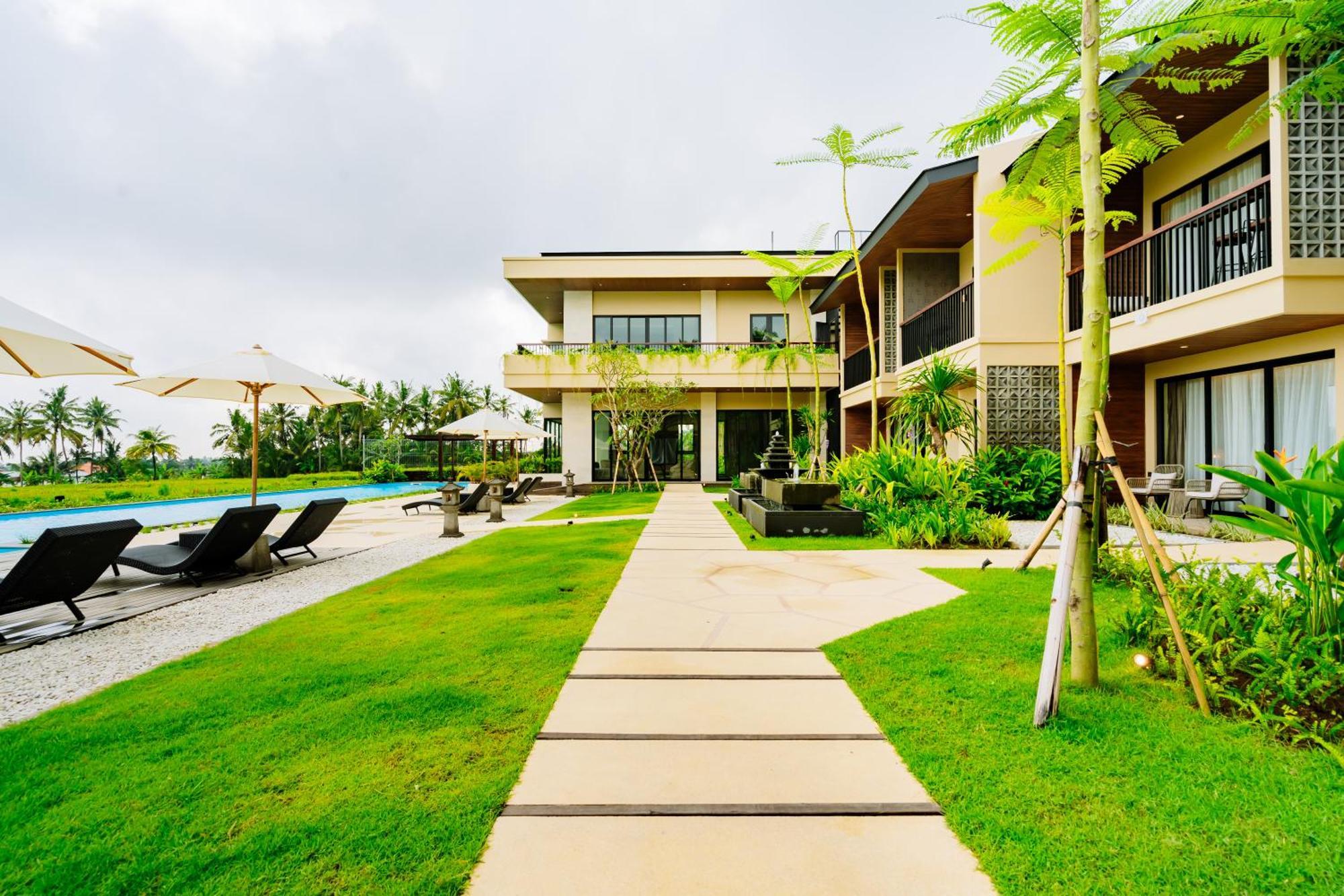 Big Dragon Villas Ubud Экстерьер фото